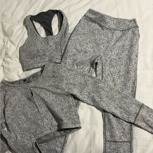 Gray Activewear Set